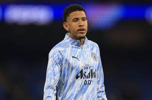 Savinho pelo Manchester City (Foto: Reproducao / Imago)