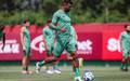 Thiago Santos em treino do Fluminense (Foto: Marina Garcia / Fluminense