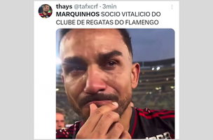 Torcedores movimentaram as redes sociais com comentarios sobre Flamengo x PSG (Foto: Reproducao de Internet)