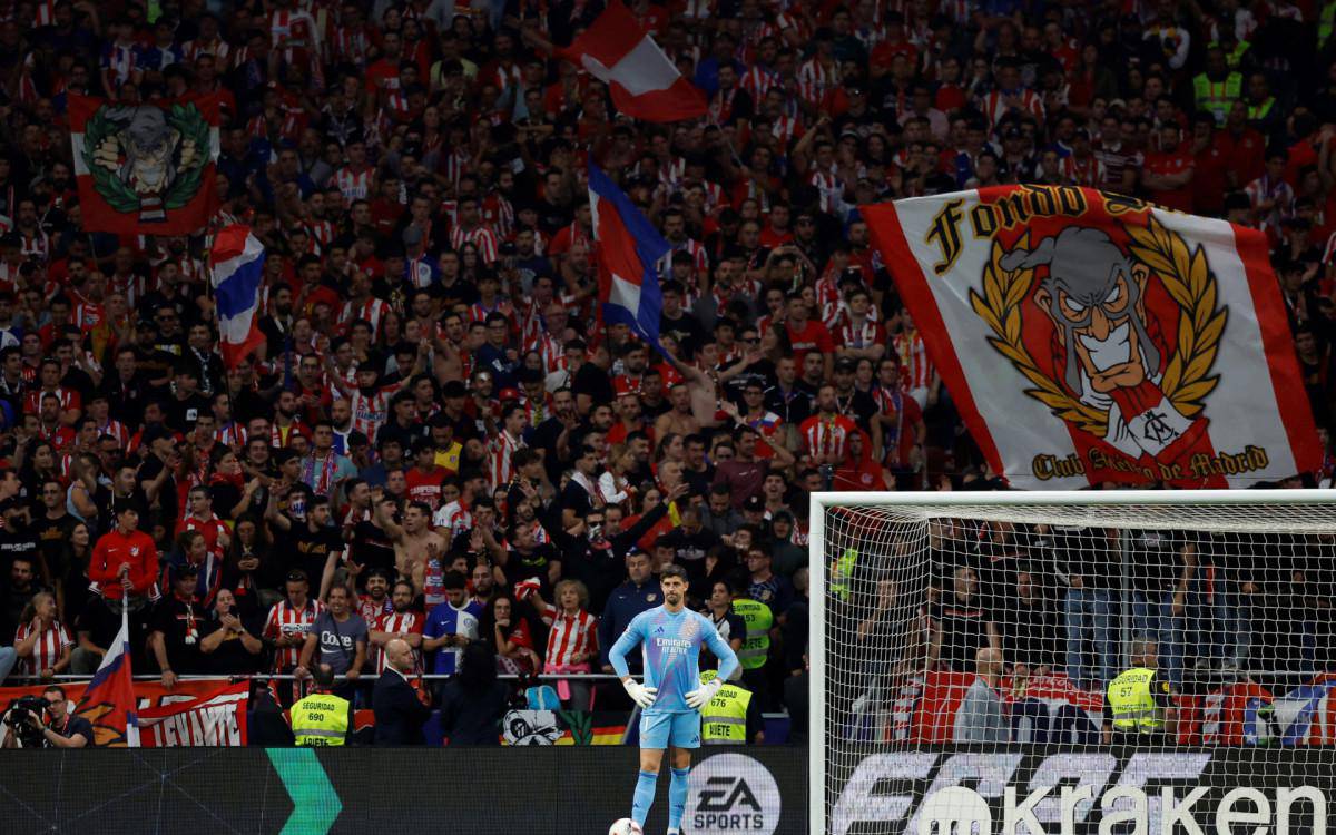 Courtois e um dos destaques do Real Madrid