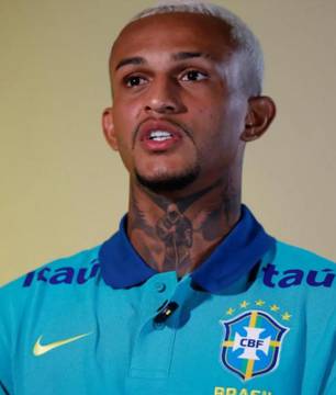 Emoção e determinação: Wesley, lateral do Flamengo, vive sonho na Seleção