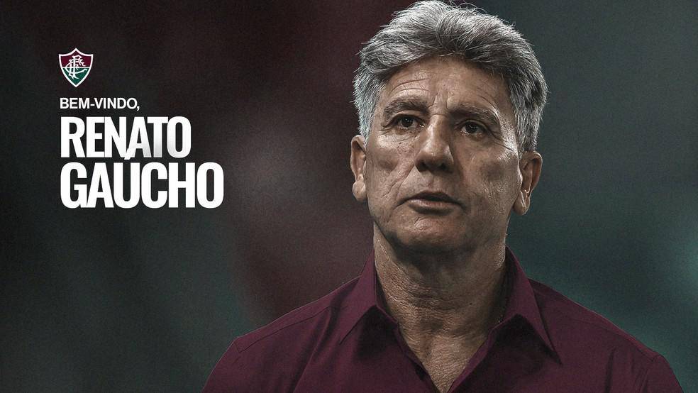 Arte anuncio renato Fluminense