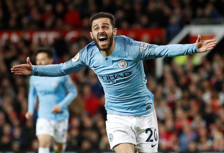 Bernardo Silva em Bournemouth x Manchester City, em marco de 2025