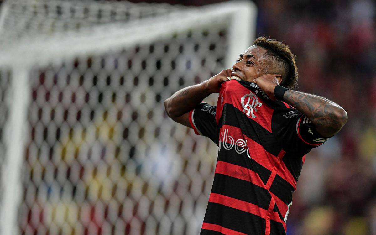Bruno Henrique, atacante do Flamengo