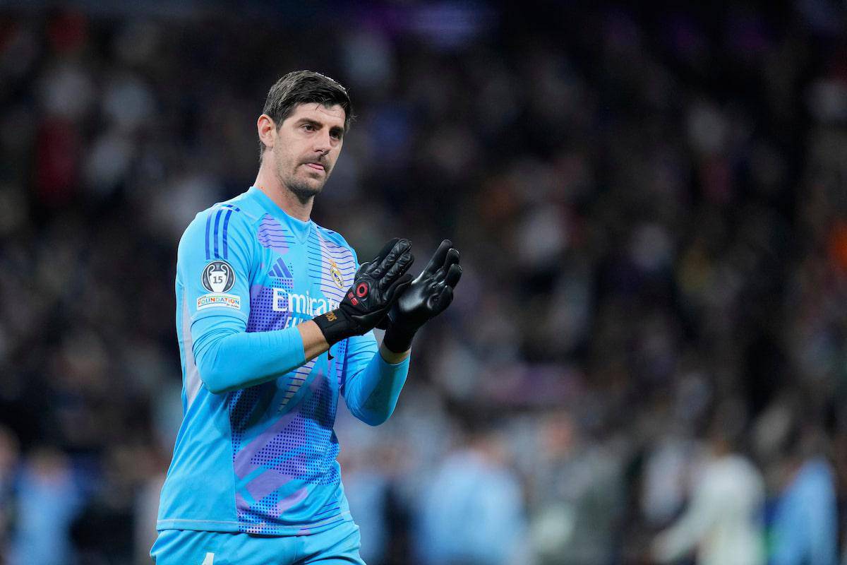 Courtois pede desculpas a torcida do Real Madrid apos derrota para o Arsenal