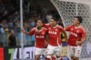 Em quatro jogos contra o Gremio em 2025,  Colorado soma uma vitoria e tres empates. (Foto: Ricardo Duarte/Internacional)