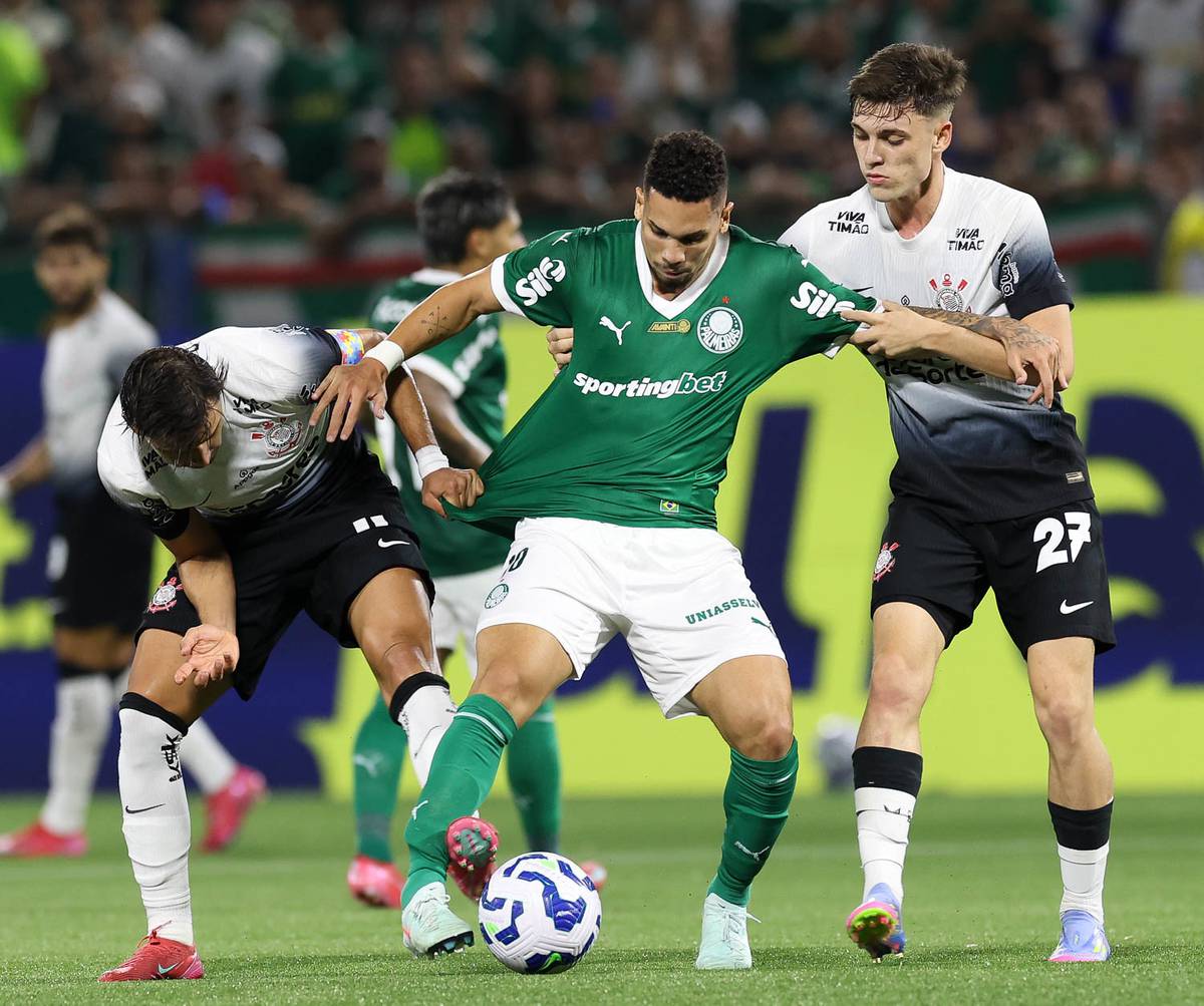 Em uma boa partida da equipe do Palmeiras.