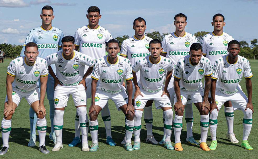 Equipe sub-20 do Cuiaba no Campeonato Brasileiro