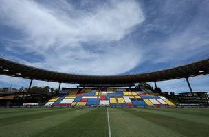 Estadio Kleber Andrade em Cariacica (Foto: Vitor Silva/Botafogo)