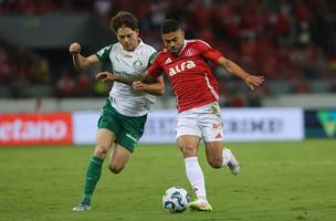 Facundo Torres marcou o unico gol do Verdao na partida, colocando fim na invencibilidade do Colorado (Foto: Ricardo Duarte / Internacional)