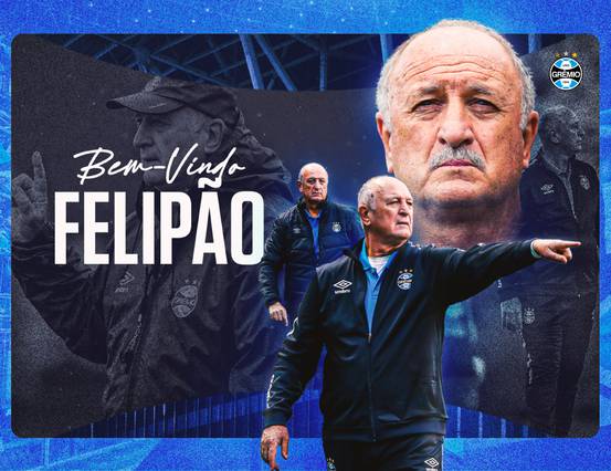 Felipão de volta: Nova função como coordenador técnico no Grêmio