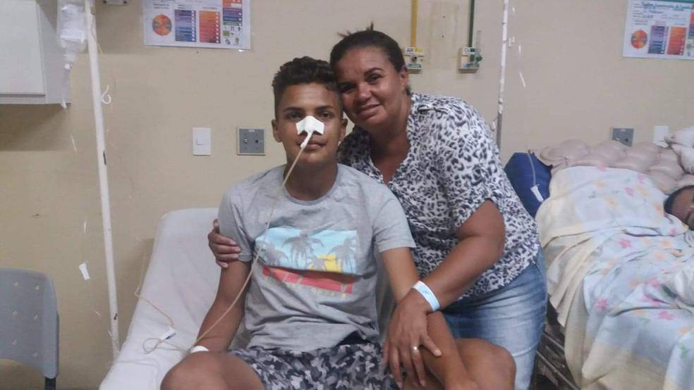 Joao Vitor, do Avai, em recuperacao do tiro no rosto quando tinha 20 anos