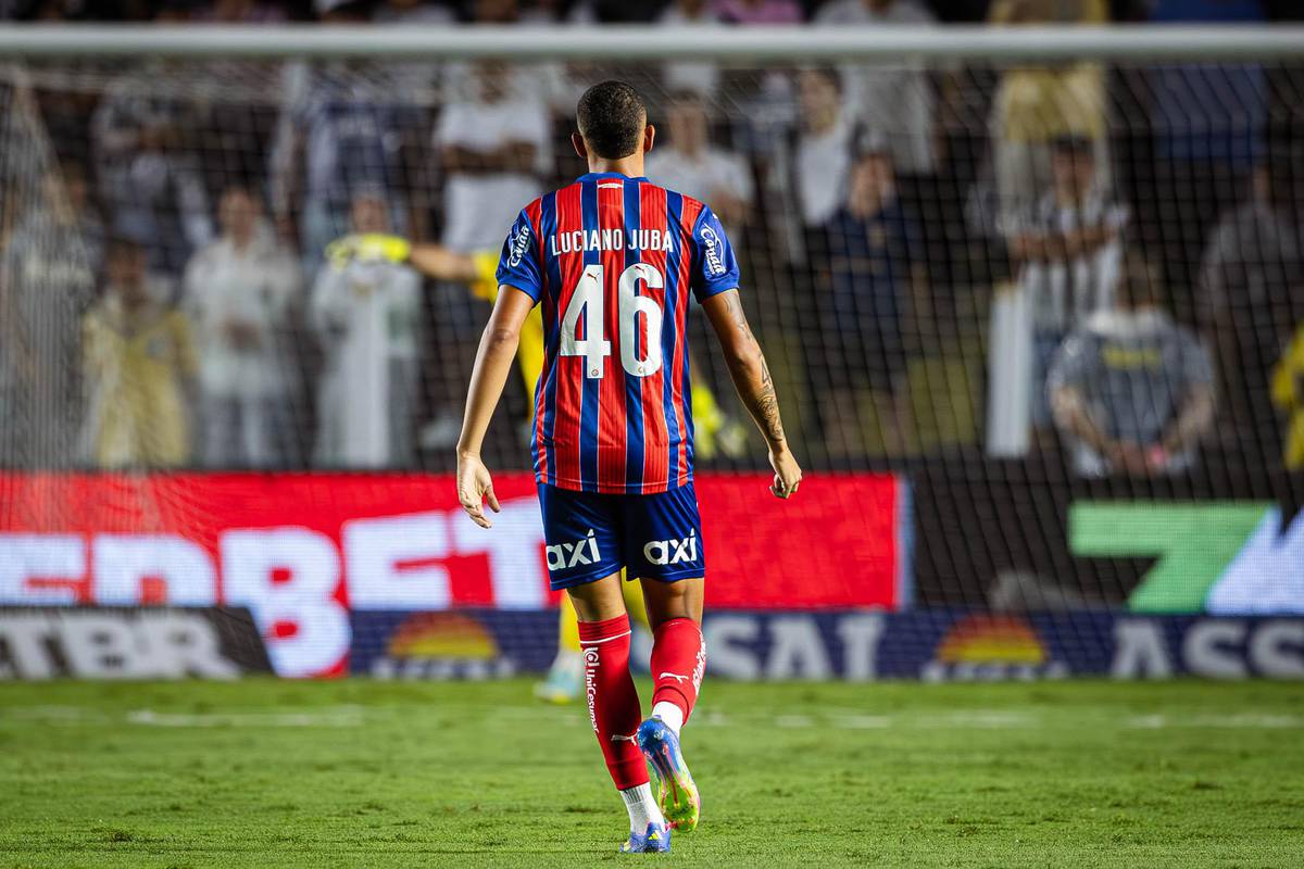 Luciano Juba vive sua melhor fase no Bahia em 2025, com gols, assistencias e destaque entre os laterais mais produtivos da Serie A.