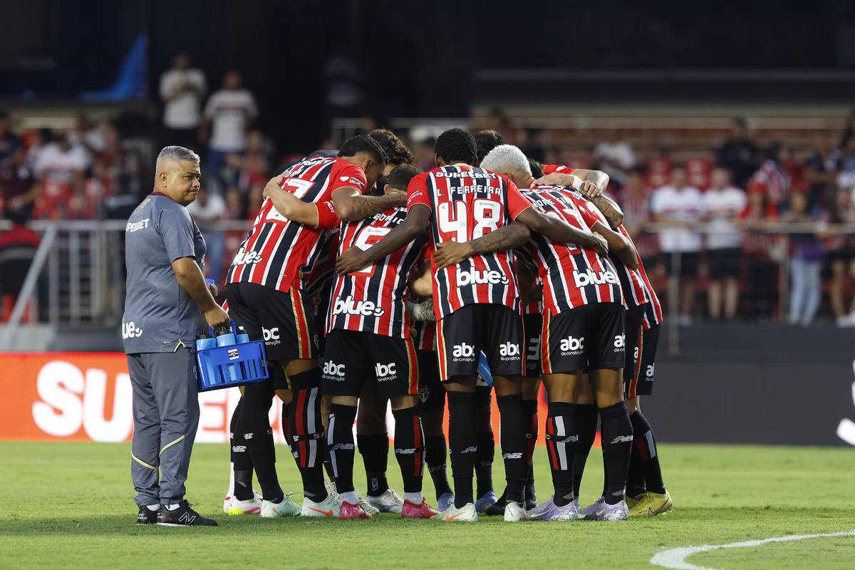 O Tricolor tem tres jogos e tres empates no Campeonato Brasileiro.