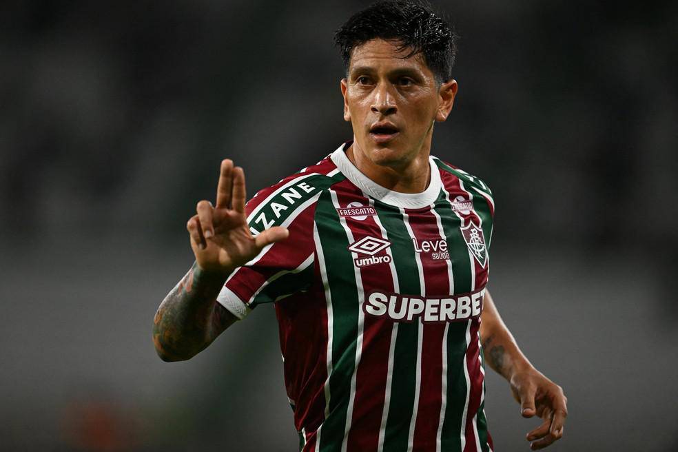 Once Caldas x Fluminense - German Cano