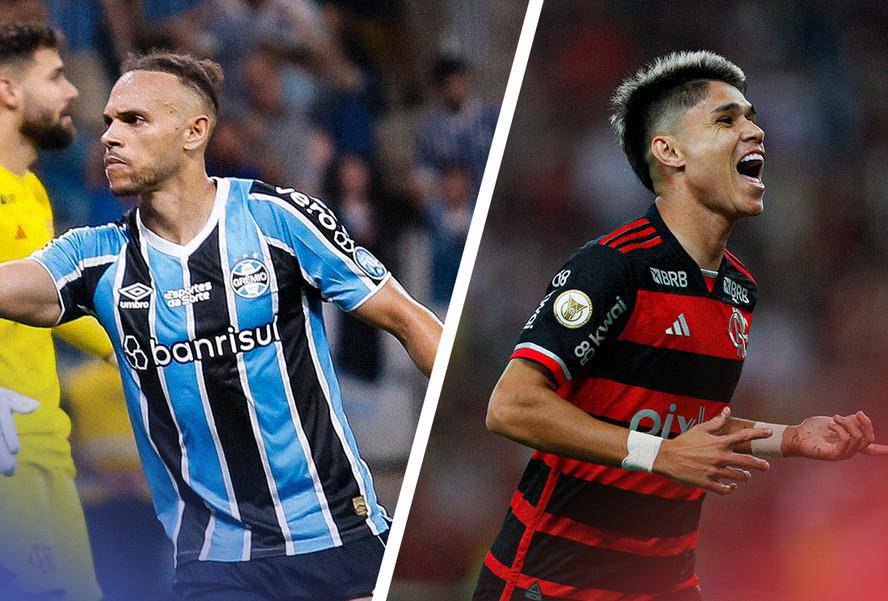 Rubro-Negro joga bem e vence por 2 a 0 dentro da Arena do Gremio