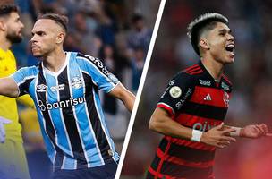 Rubro-Negro joga bem e vence por 2 a 0 dentro da Arena do Gremio (Foto: reproducao / O Globo)