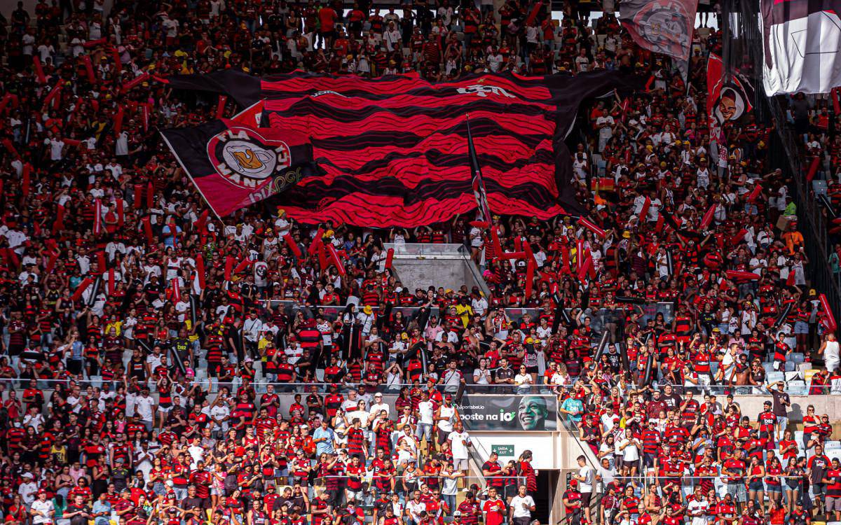 Torcida do Flamengo no Maracana