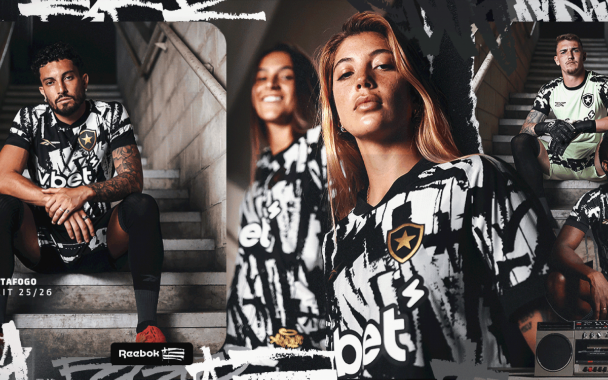 Uniforme IV do Botafogo