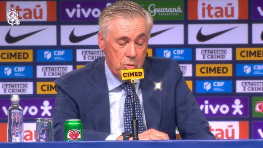AGORA | Ancelotti convoca 5 jogadores do Flamengo em 1a lista da Selecao Brasileira