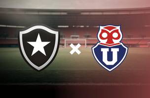 Botafogo e Universidad do Chile (Foto: Artes)