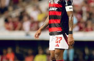 Bruno Henrique em jogo do Flamengo (Foto: Adriano Fontes/Flamengo)