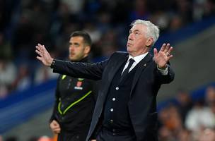 Carlo Ancelotti em Real Madrid x Mallorca (Foto: Angel Martinez/Getty Images)
