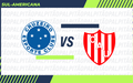 Cruzeiro x Union Santa Fe (Foto: Reproducao / ENM
