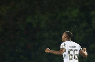 Cuiabano fez o gol da vitoria aos 46 minutos do segundo tempo (Foto: Vitor Silva / Botafogo)