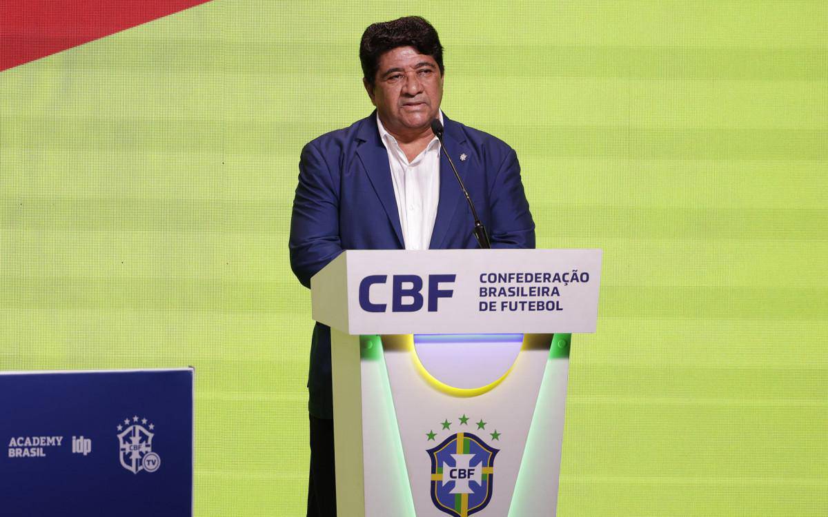 Ednaldo Rodrigues esta pressionado no cargo de presidente da CBF