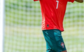 Em estreia por Portugal sub-15, Cristiano Ronaldo Junior vestiu a mesma camisa 7 do pai (Foto: Reproducao de Instagram