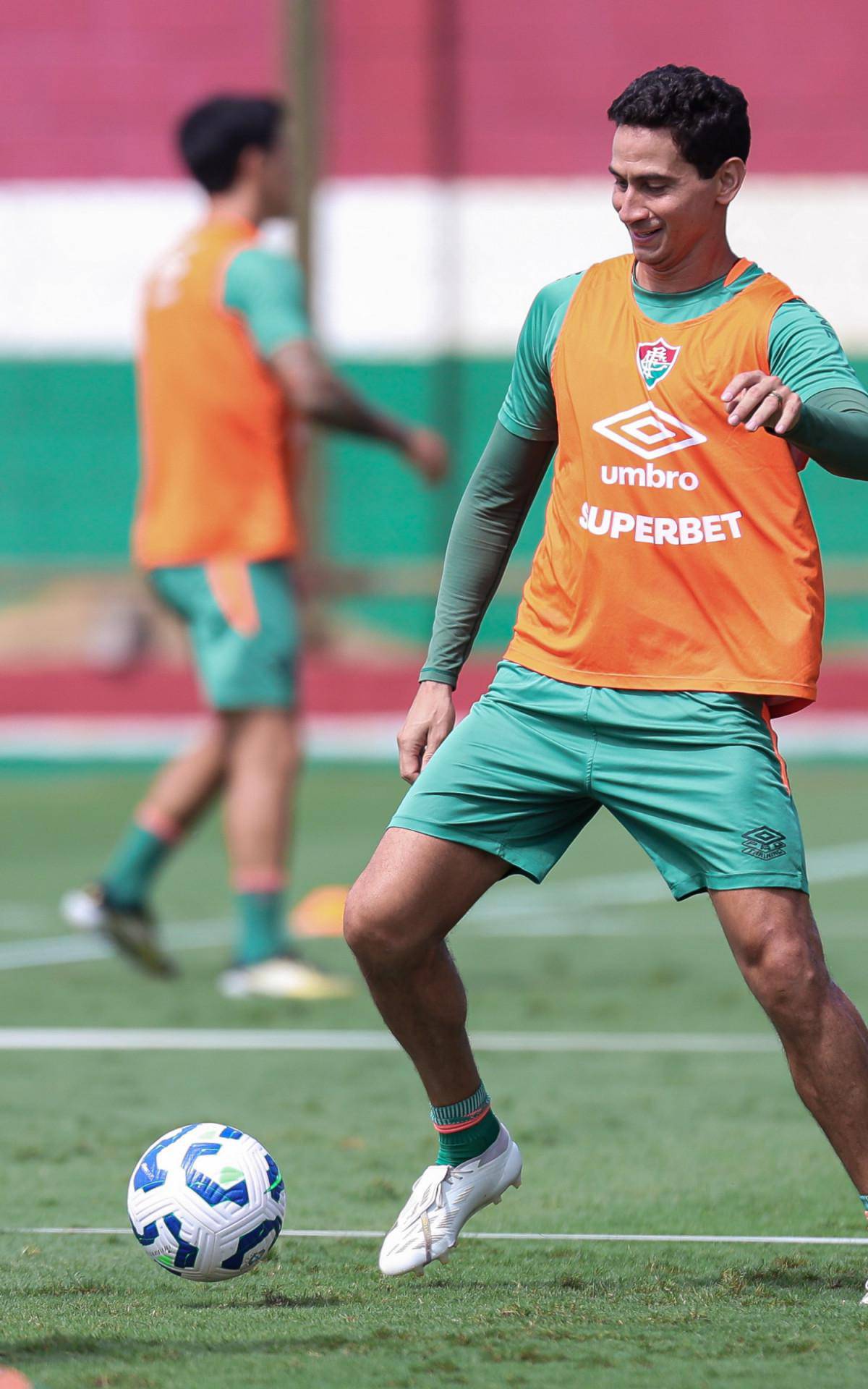 Ganso em treino do Flu