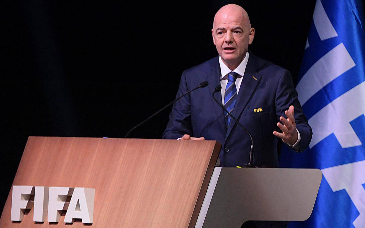 Gianni Infantino, atual presidente da Fifa