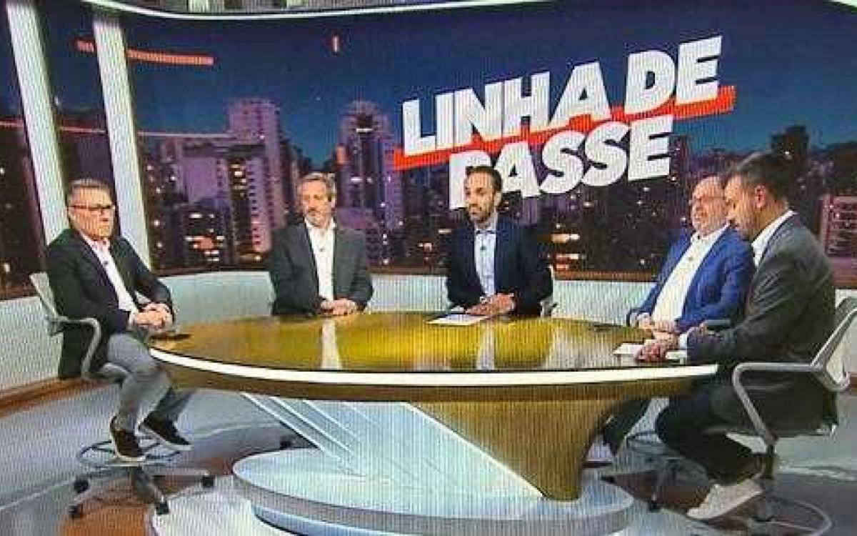 Jornalistas da ESPN bateram boca no 'Linha de Passe'