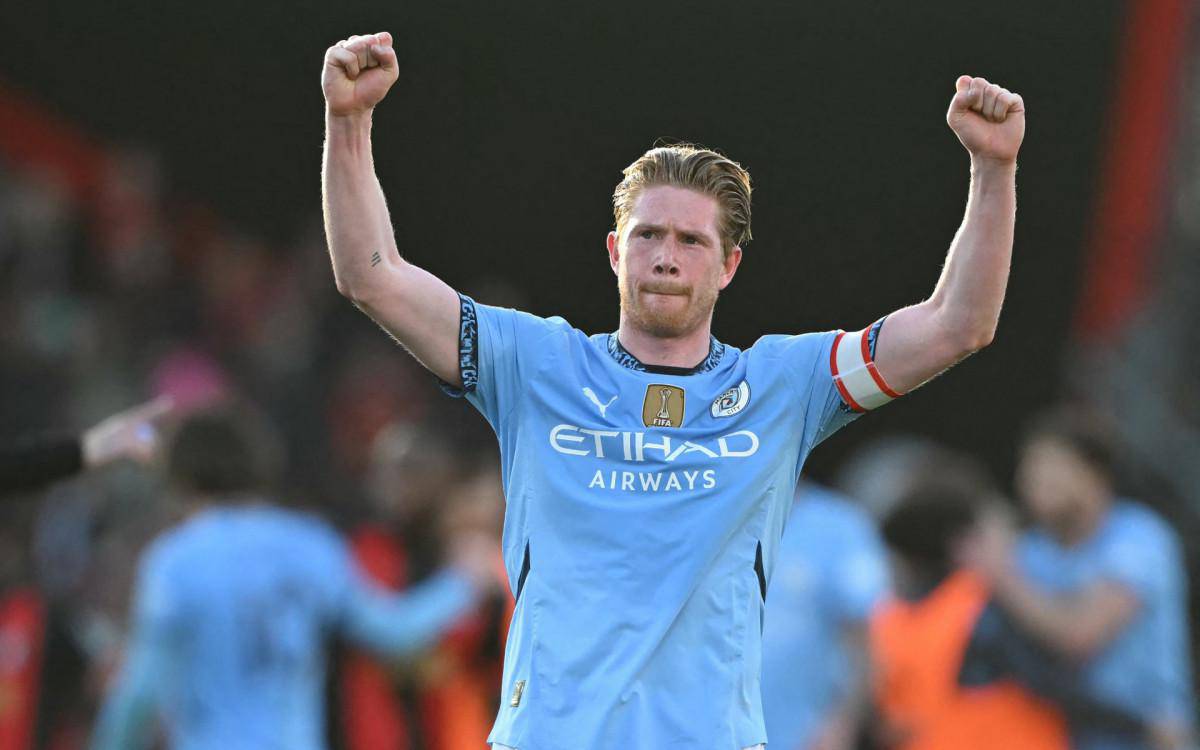 Kevin De Bruyne nao teve contrato renovado com o Manchester City
