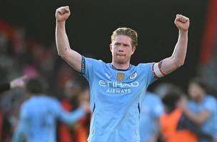Kevin De Bruyne nao teve contrato renovado com o Manchester City (Foto: Reproducao / AFP)