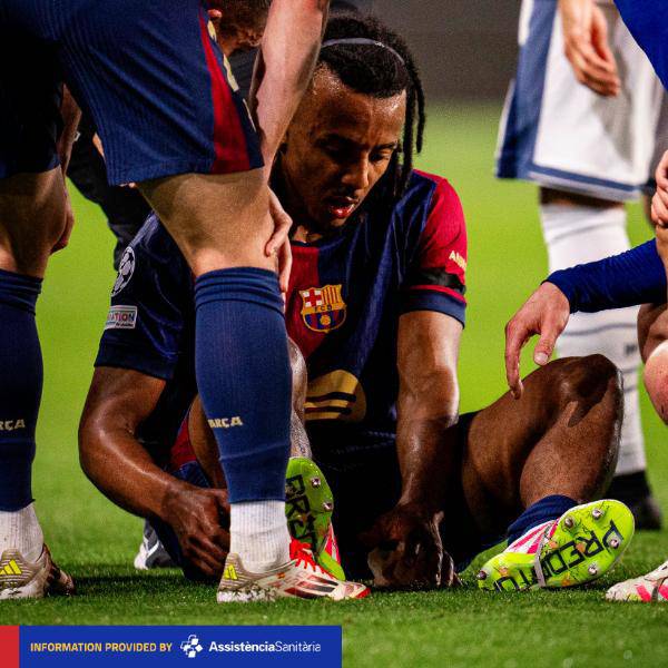 Kounde pode desfalcar o Barcelona por ate tres semanas