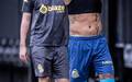 Neymar no CT Rei Pele (Foto: Raul Baretta/ Santos FC.