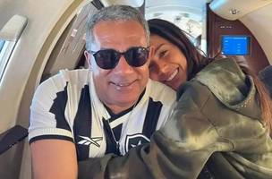 Pai de Anitta e torcedor do Botafogo (Foto: Reproducao)