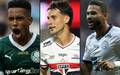 Palmeiras, Sao Paulo e Bahia podem garantir vaga nas oitavas da Libertadores. (Foto: Montagem sobre Divulgacao