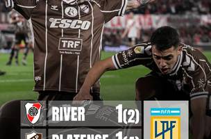 Platense elimina o River Plate (Foto: Reprodução / Olé)