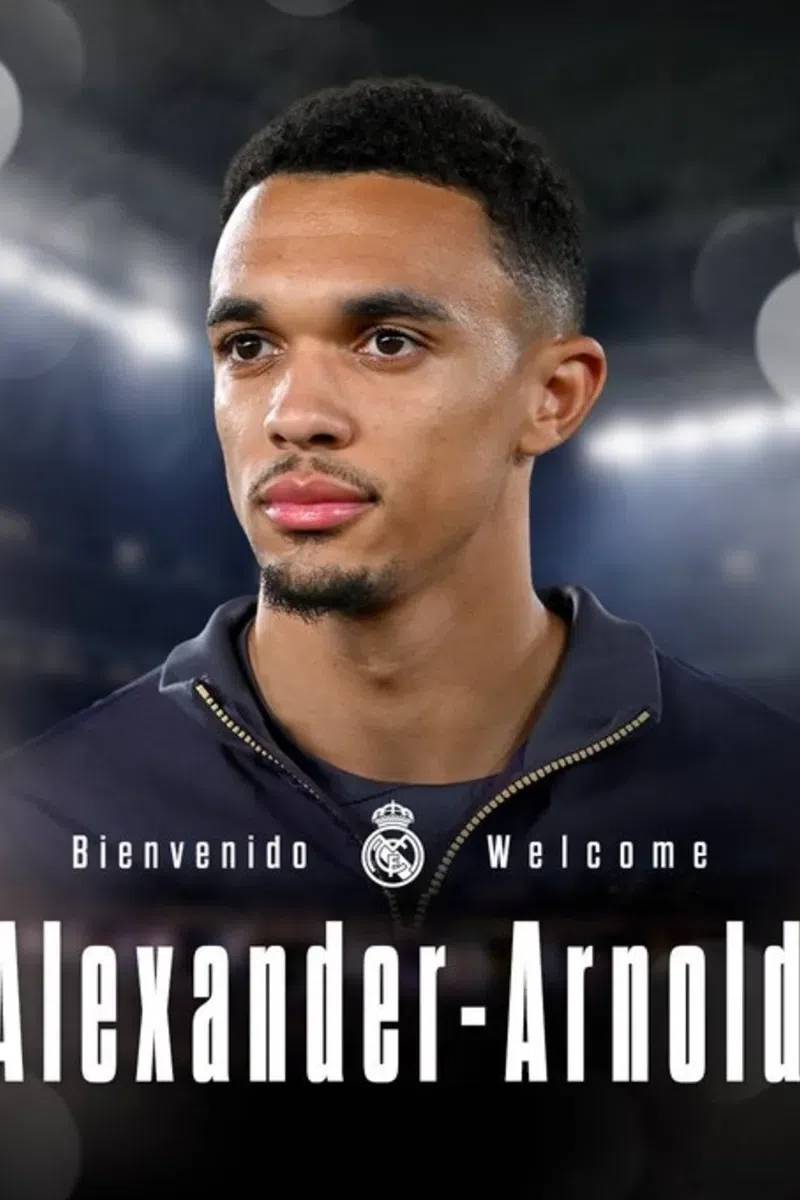Real Madrid anuncia a contratacao de Alexander-Arnold