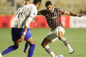 Renato Augusto em acao no jogo contra o GV San Jose (Foto: Marcelo Goncalves / Fluminense FC)