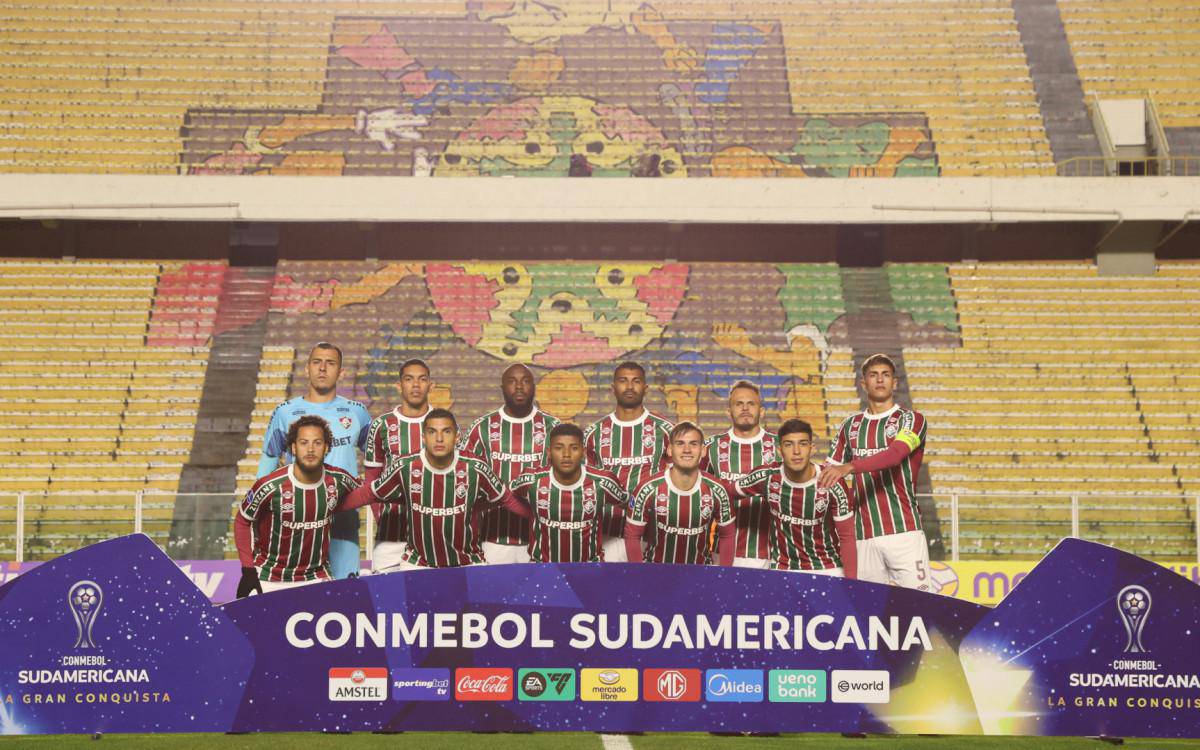 Time titular do Fluminense para enfrentar o GV San Jose