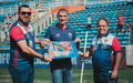 Treinador do Laion estava estampado nas bandeirinhas de escanteio do Estadio Presidente Vargas no ultimo sabado. (Foto: Mateus Lotif / Fortaleza EC
