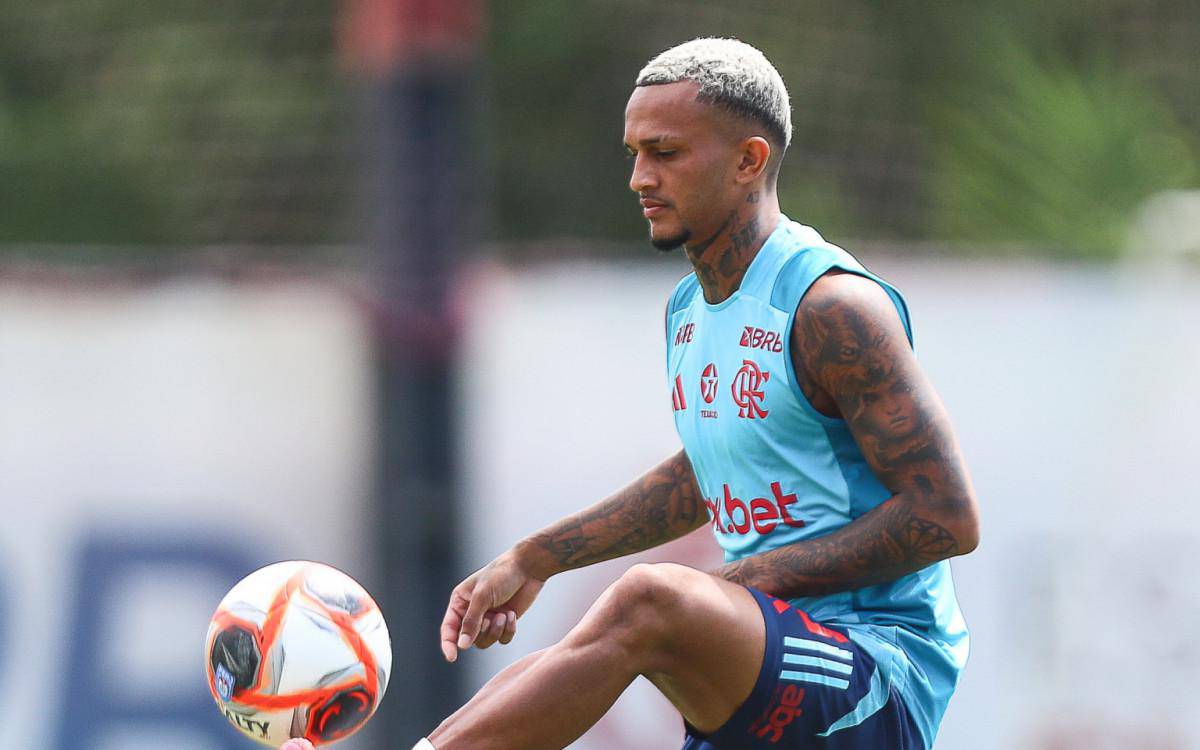 Wesley e titular do Flamengo