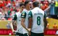 A vibracao dos jogadores palmeirenses - Palmeiras x Al Ahly (Foto: REUTERS