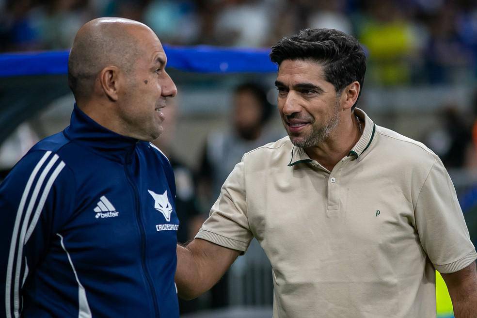 Abel revela pergunta de Jardim antes de Cruzeiro x Palmeiras: 'Como consegue estar aqui ha 5 anos?'