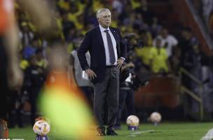 Ancelotti estreou no comando da selecao brasileira nesta quinta-feira (5) (Foto: Rafael Ribeiro / CBF)