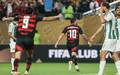 Arrascaeta celebra gol marcado pelo Flamengo sobre o Esperance (TUN) (Foto: Gilvan de Souza / Flamengo
